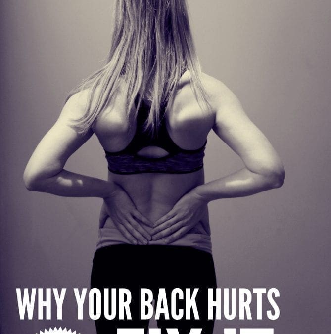 Why Your Back Hurts & How To Fix It