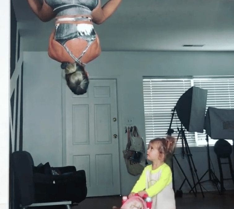 Spider-Mom Charity Grace LeBlanc On Her Wall-Crawling Workouts