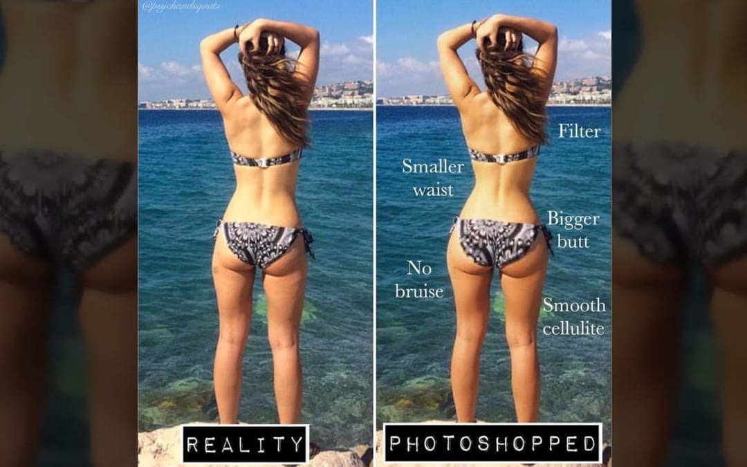 Fitness Blogger & Psychologist Explains Reality & Photoshop