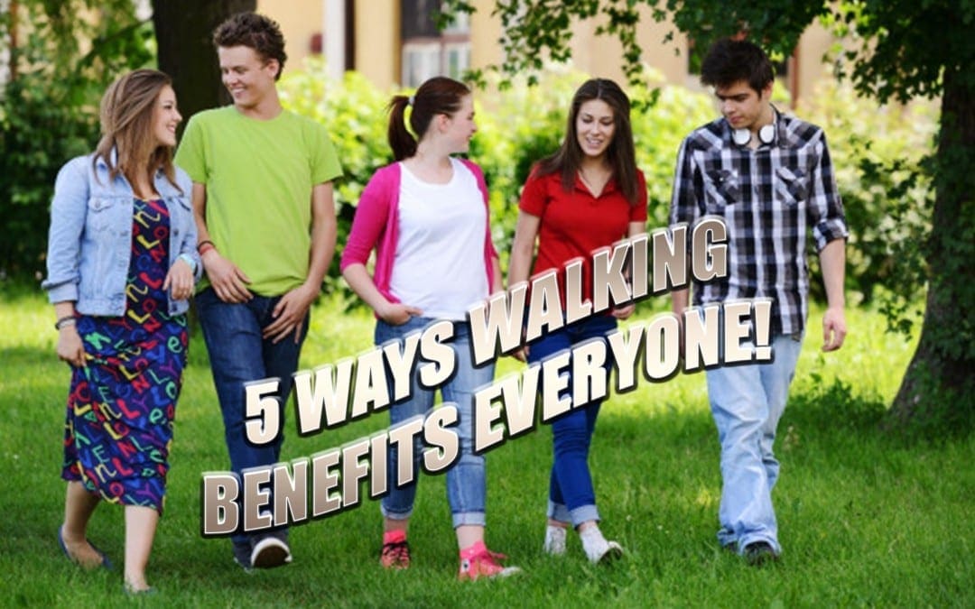 5 benefits walking el paso tx.