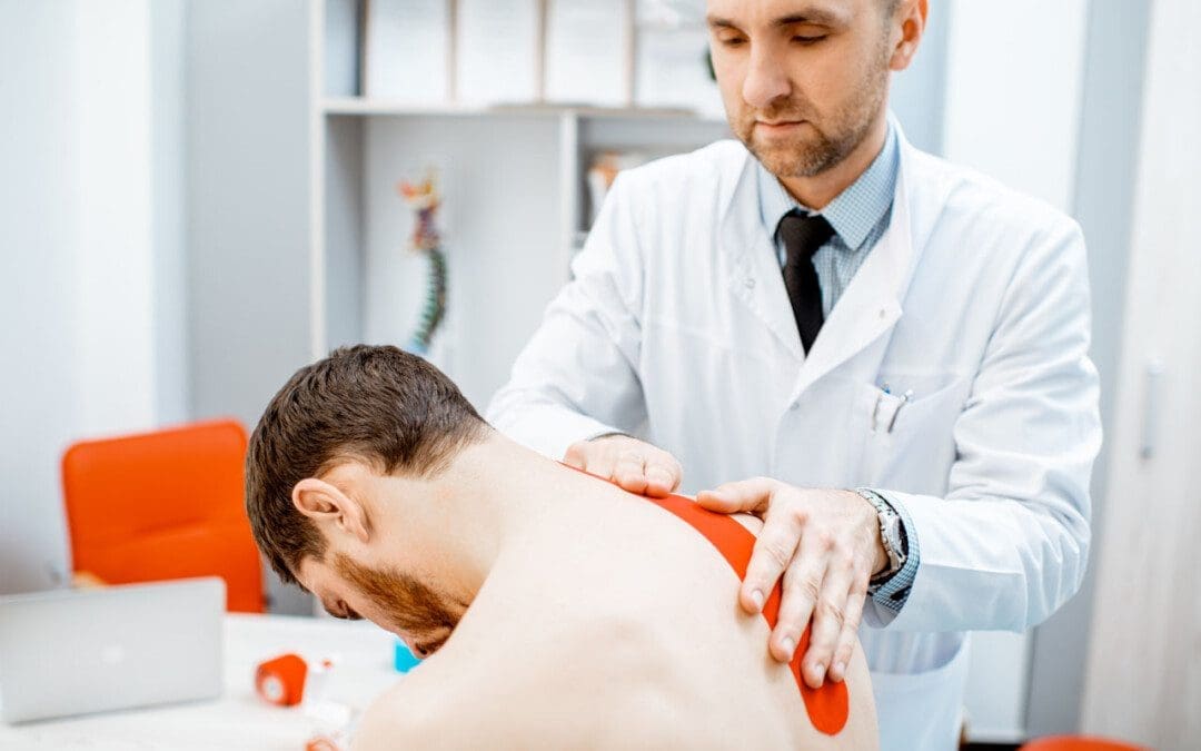 Kinesiology Tape for Neck and Shoulder Trigger Points